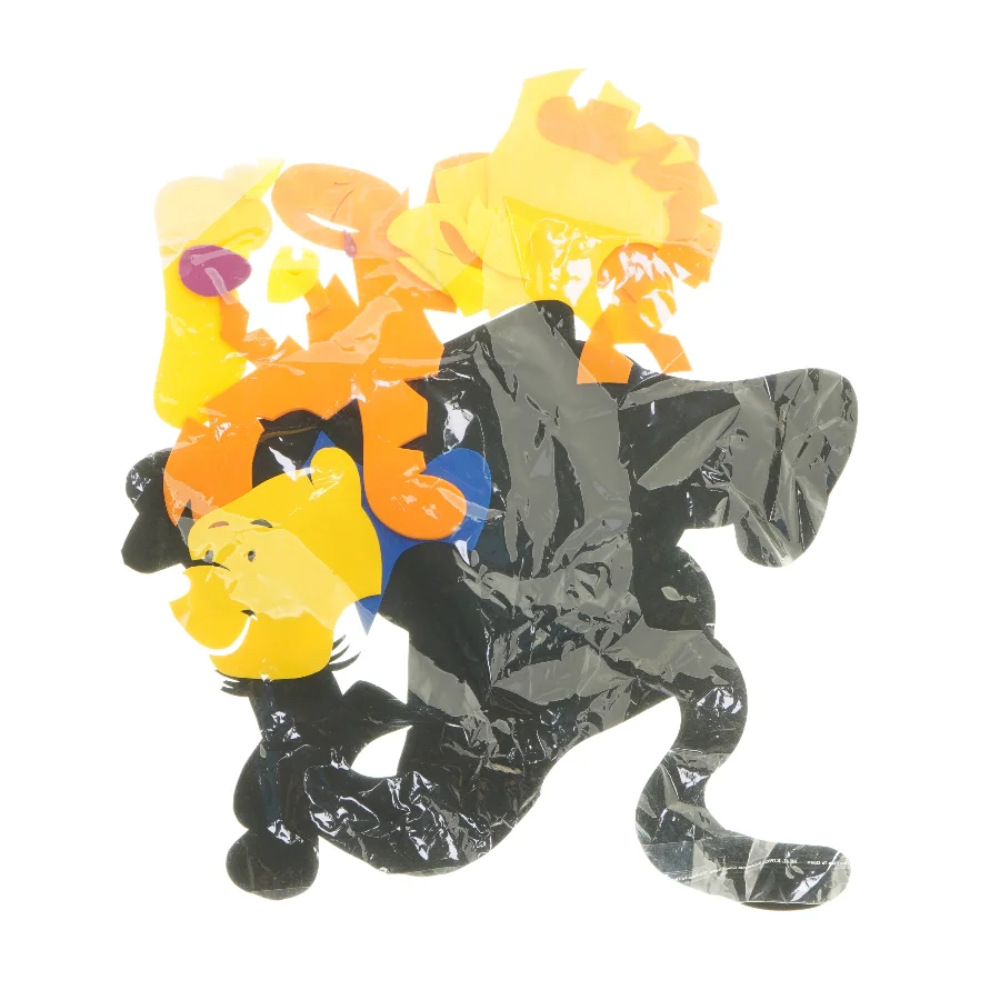Plastikfigur af tegneseriekarakter