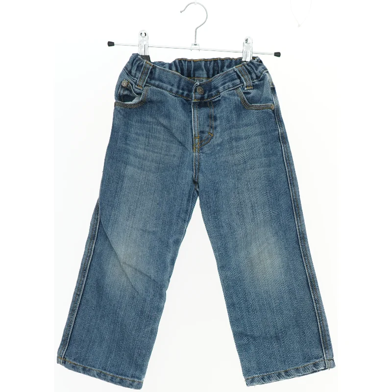 Børne jeans med elastisk talje (str. 92)