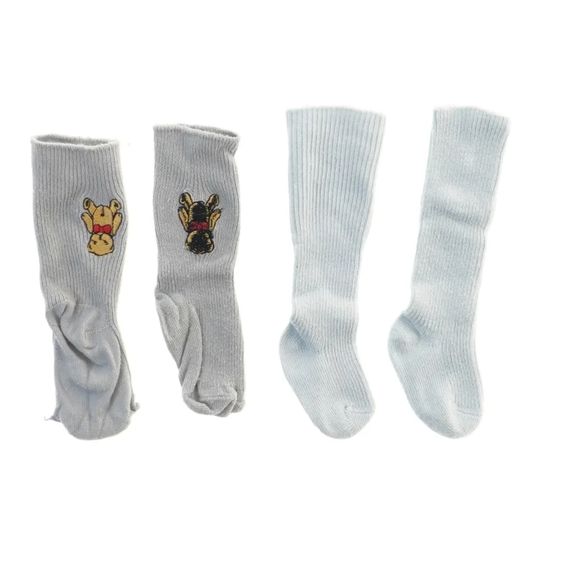 Børnestrømper med dyremotiver (str. fod 7 cm længde 19 cm)