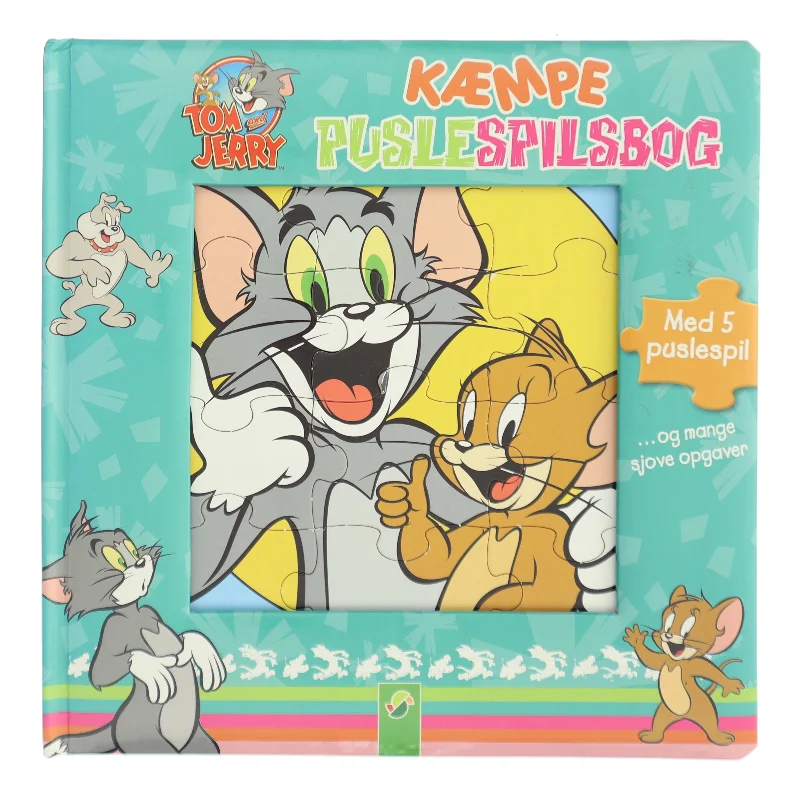 Tom & Jerry Kæmpe Puslespilsbog af Turner Entertainment Co. (Bog)