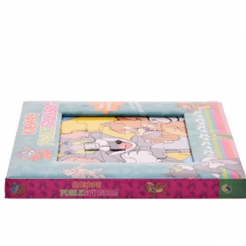 Tom & Jerry Kæmpe Puslespilsbog af Turner Entertainment Co. (Bog)