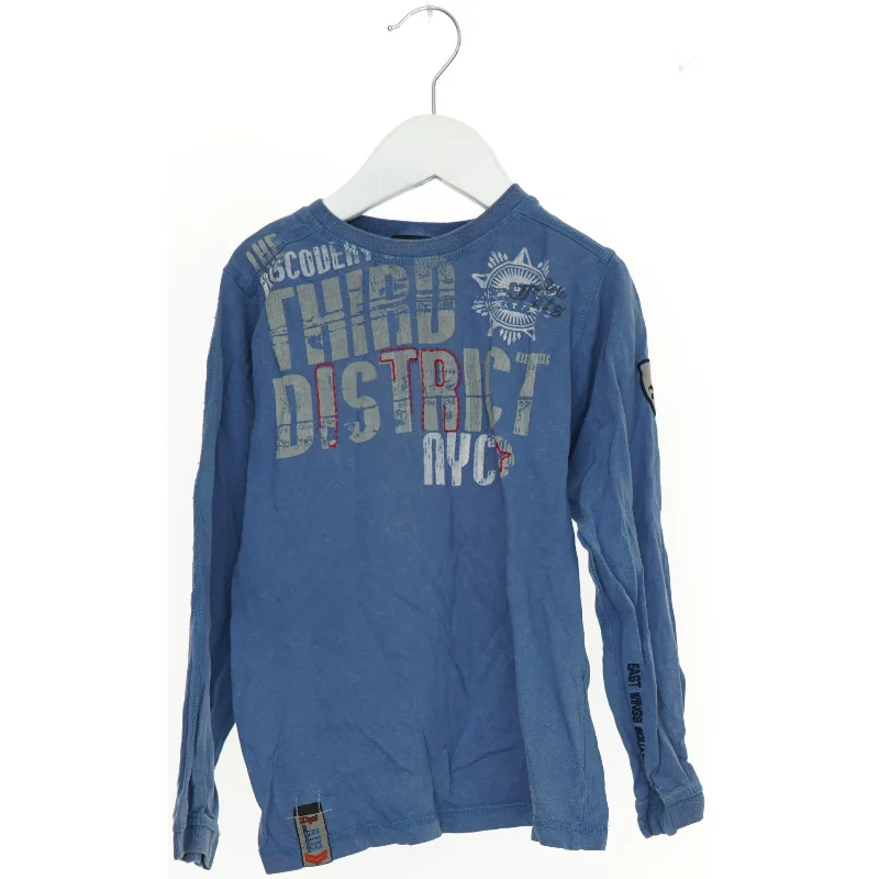 Langærmet T-shirt med tryk fra New Facts Kids (str. 116)