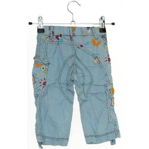 Blå Bermudashorts med Grafisk Print fra Petibom (str. 80)