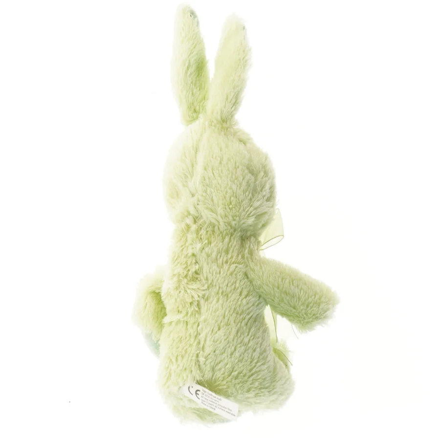 Grønt tøjdyr kanin (str. 25 cm)