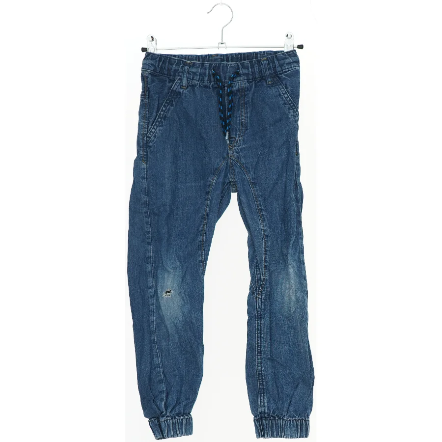 Blå joggingjeans til børn fra &Denim (str. 122)