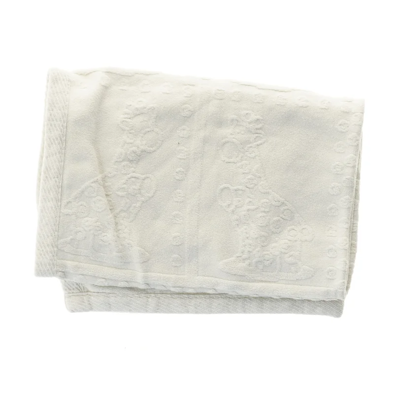 Hvidt håndklæde fra Maécol (str. 95x68 cm)