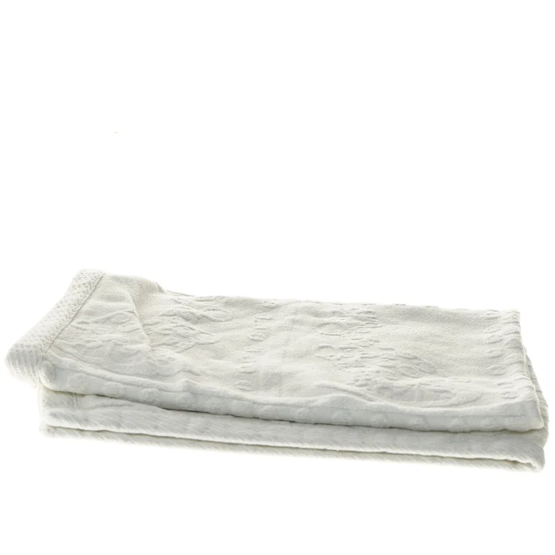 Hvidt håndklæde fra Maécol (str. 95x68 cm)