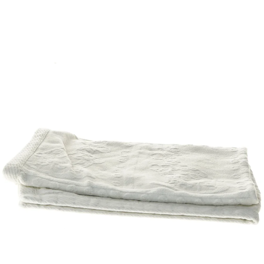Hvidt håndklæde fra Maécol (str. 95x68 cm)