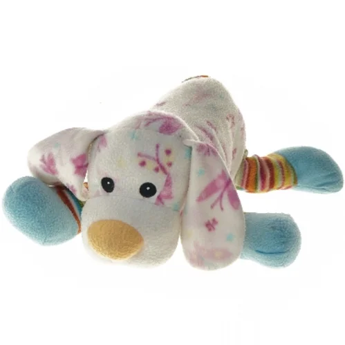 Plysdyr med sommerfugle og stribede ben (str. 40x35 cm)