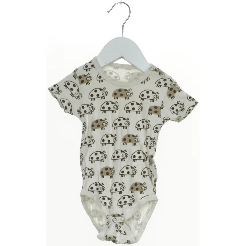 Børne bodystocking med mariehøne mønster (str. 74)