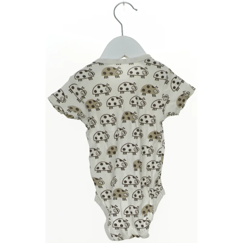 Børne bodystocking med mariehøne mønster (str. 74)