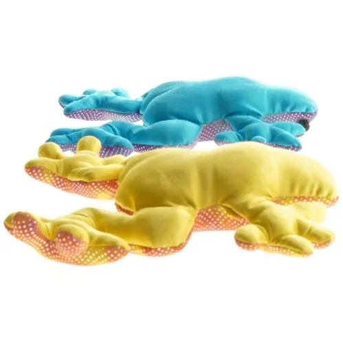 Farverige frø tøjdyr (str. 17 cm)