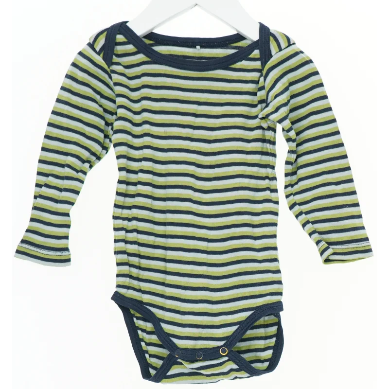 Langærmet bodystocking med striber fra Name It (str. 80)