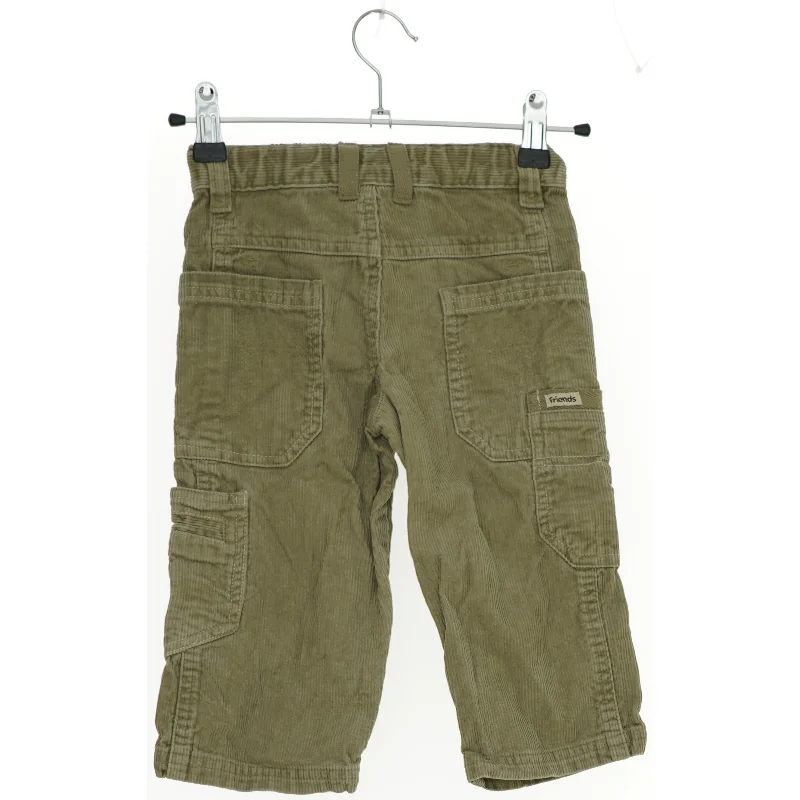 Børne fløjsbukser med lommer fra Friends (str. 86)