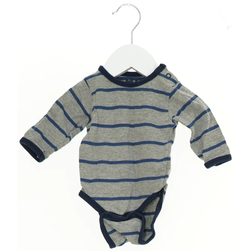 Stribet langærmet bodystocking fra Mads & Mette (str. 56)