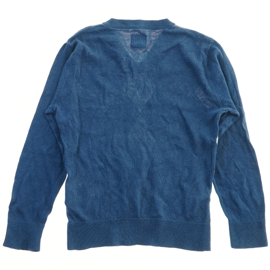 Sweater med argyle mønster fra Logg (str. 110)