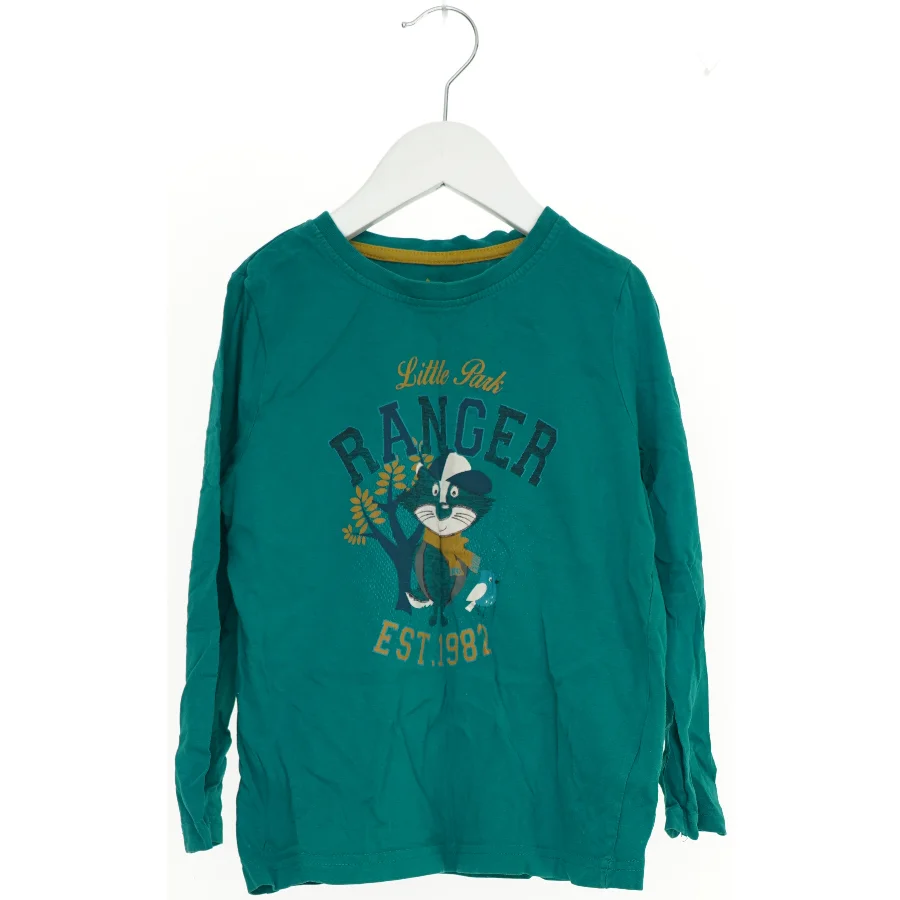 Langærmet t-shirt med motiv fra Lupilu (str. 116)