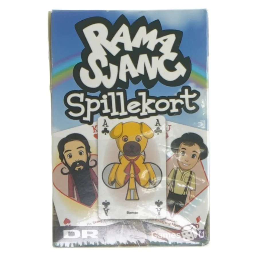 Ramasjang spillekort fra DR (str. 9x6 cm)