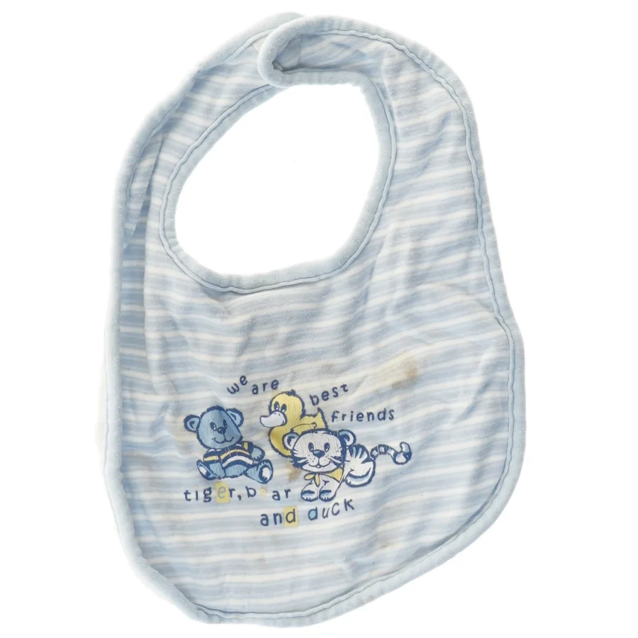 Baby hagesmæk med mønster fra Lupilu (str. 20x28 cm)