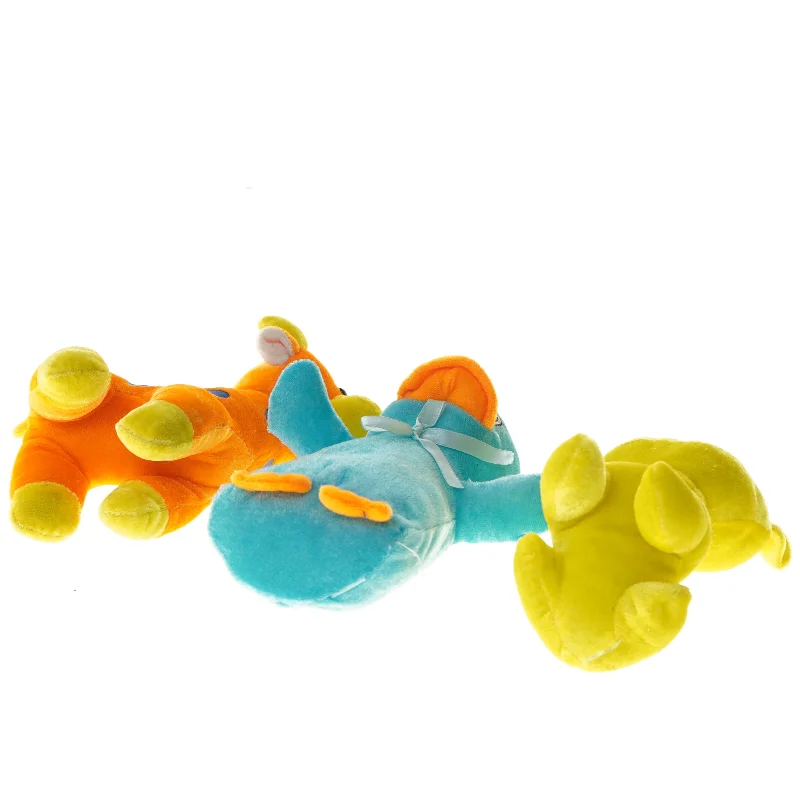 Sæt af tøjdyr (str. 20 cm)