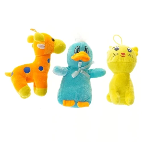 Sæt af tøjdyr (str. 20 cm)