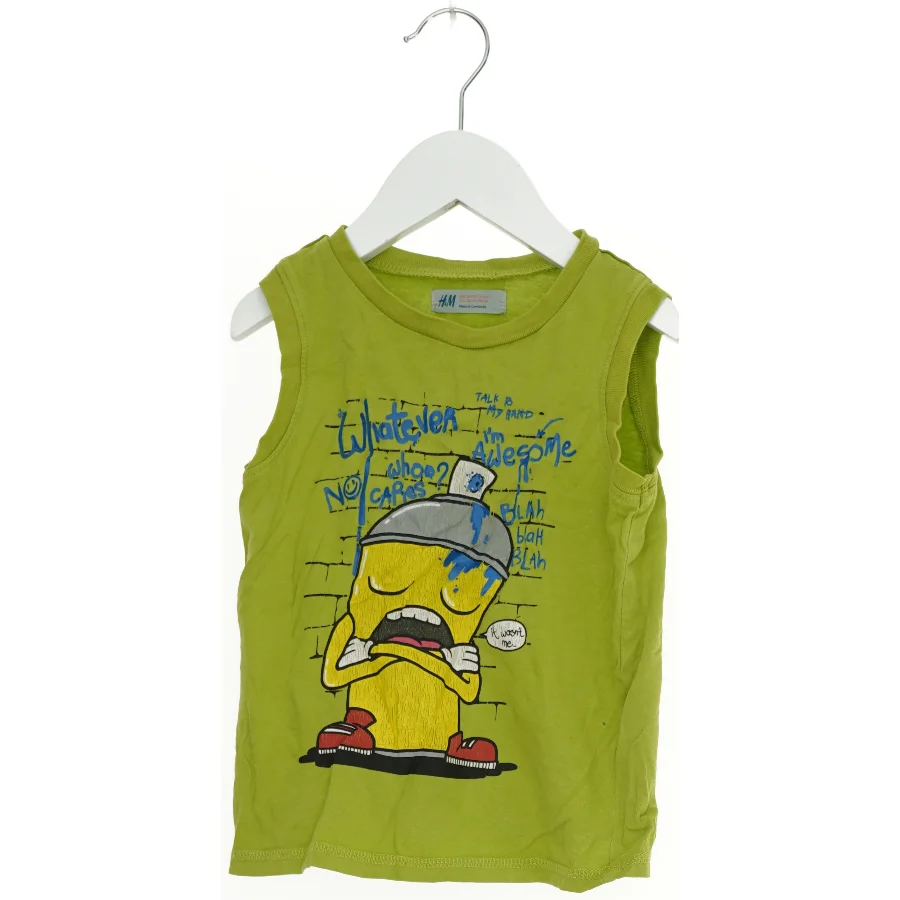 Mønsteret tanktop til børn fra H&M (str. 104)