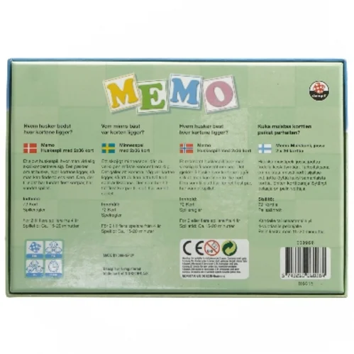 Memo fra Danspil (str. 24x16,5 cm)