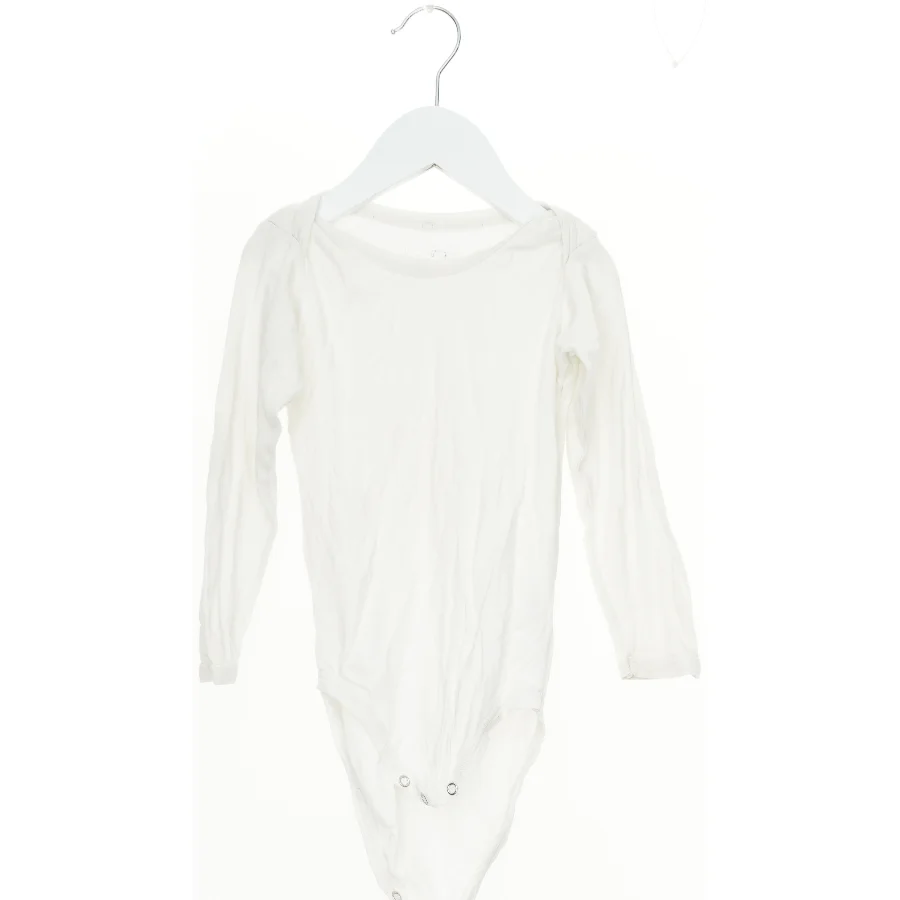 Hvid bodystocking med lange ærmer fra Name It (str. 92)