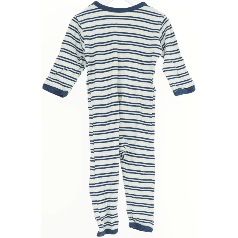 Langærmet stribet heldragt fra Mads & Mette (str. 80)