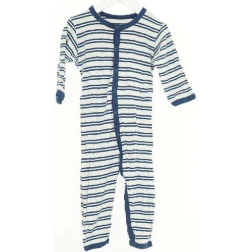 Langærmet stribet heldragt fra Mads & Mette (str. 80)