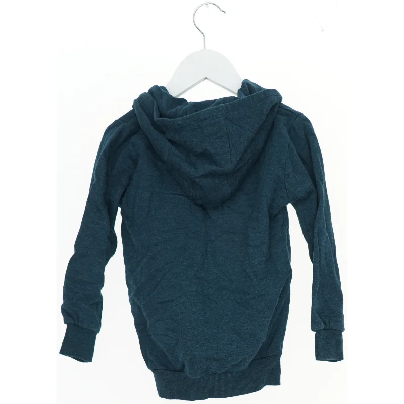 Blå hættetrøje med lynlås fra VRS (str. 110)
