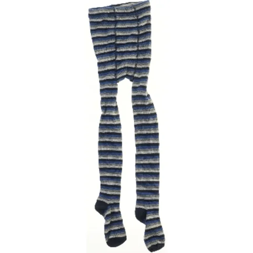 Børne-strømpebukser med striber (str. 128)