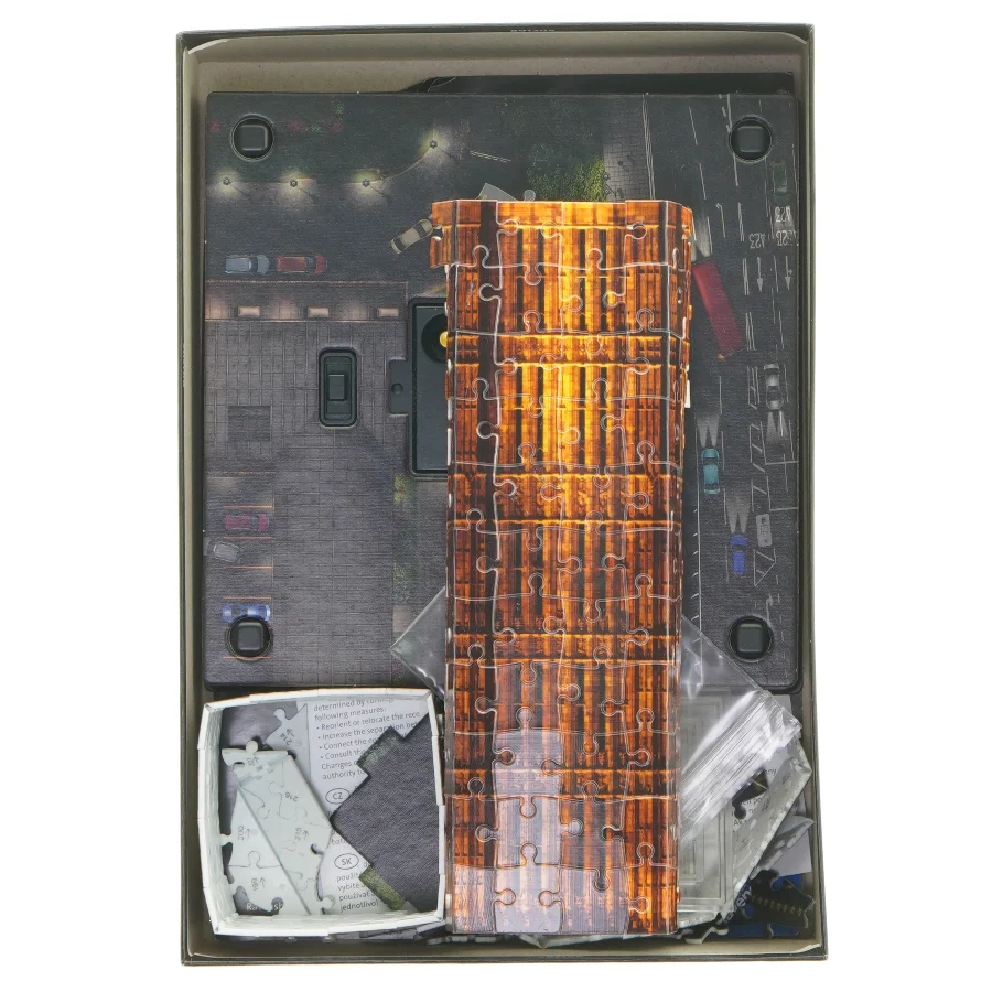 Ravensburger 3D Puzzle Big Ben Night Edition fra Ravensburger (str. 216 brikker 44 cm)