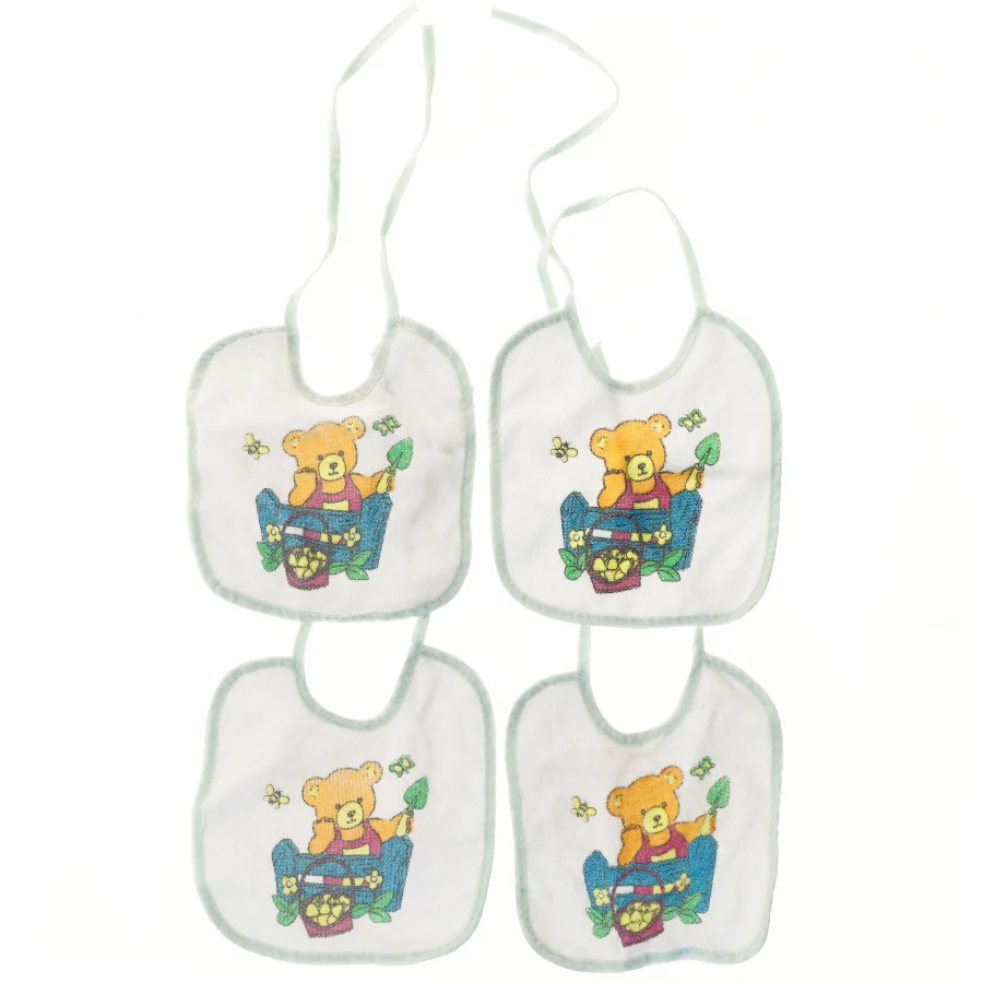 Babysmekker med bjørnemotiv (str. Ø 18 cm)