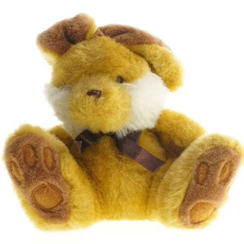 Blød plyskanin bamse (str. 30 cm)