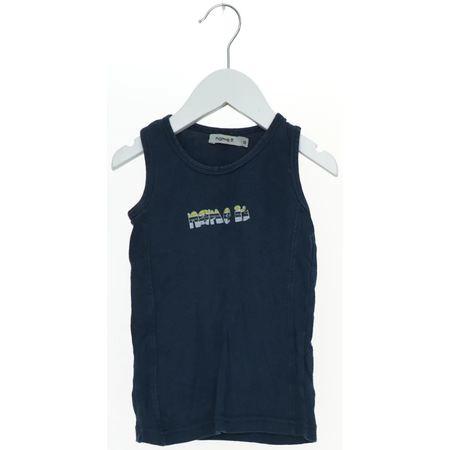 Navy tank top til børn fra Name It (str. 86)