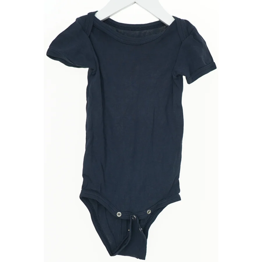 Mørkeblå kortærmet bodystocking (str. 92)