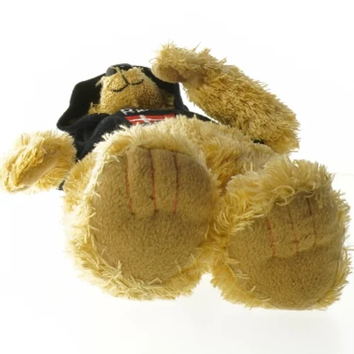 Tøjbamse med hættetrøje (str. 32 cm)