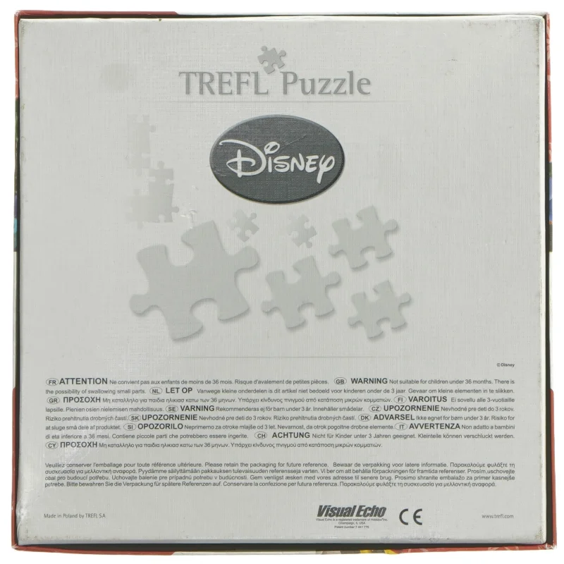 3D puslespil Disney Mickey Mouse Klubhus fra Disney (str. 56 brikker 25x20 cm)