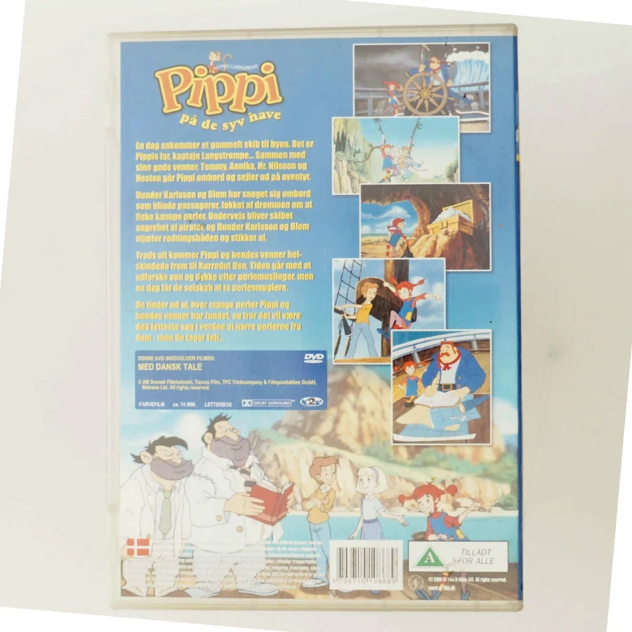 Pippi på de syv have (1999) [DVD] med Stine Bjerregaard (DVD)