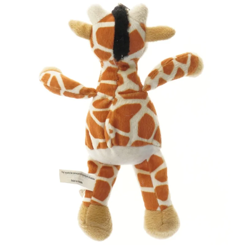 Giraf tøjdyr med nøglering (str. 22 cm)