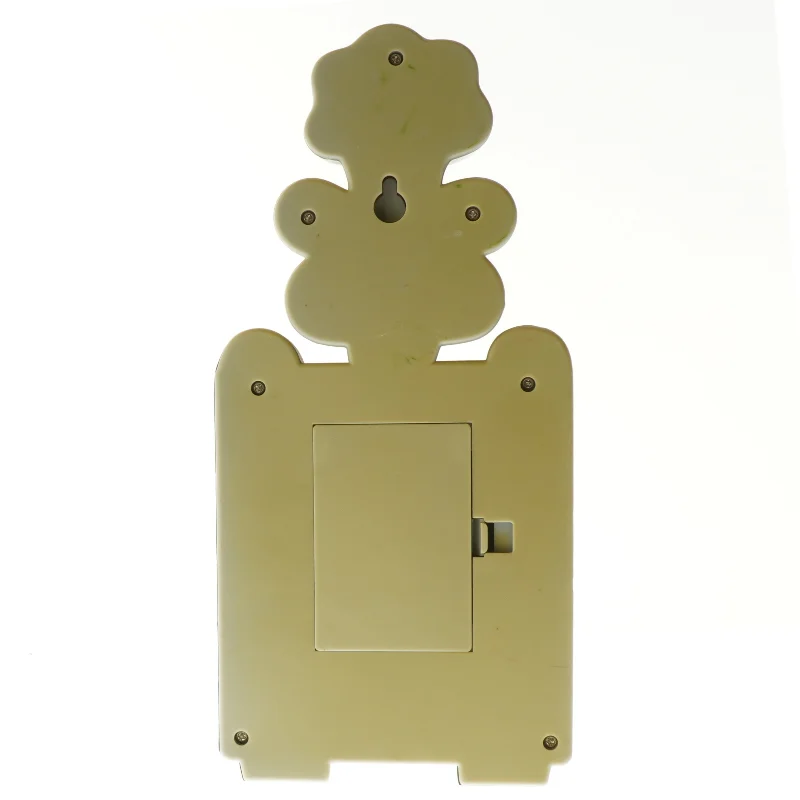 Børne væg-ur formet som mus fra Guldbageren (str. 30x14 cm)