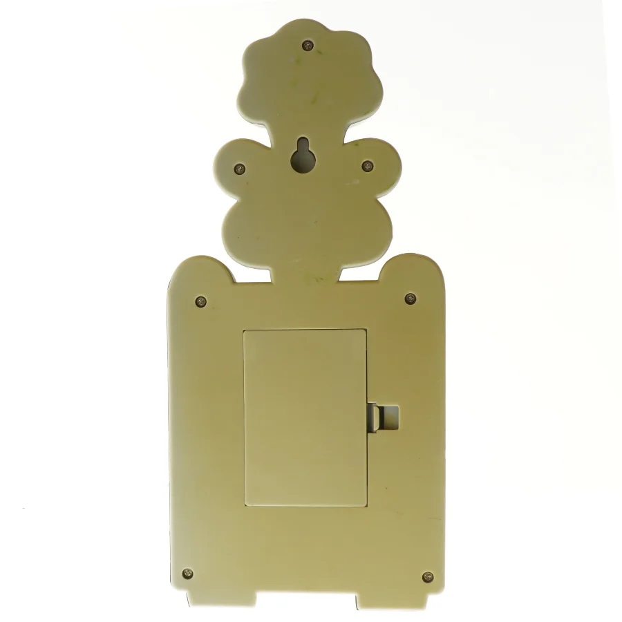 Børne væg-ur formet som mus fra Guldbageren (str. 30x14 cm)