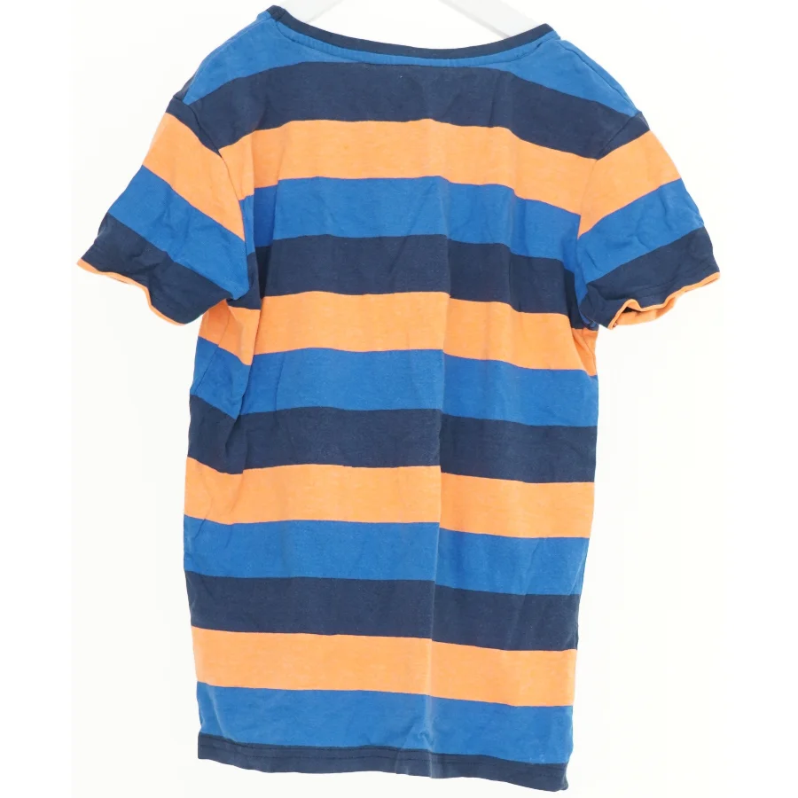 Stribet T-shirt med print fra Mads & Mette (str. 140)