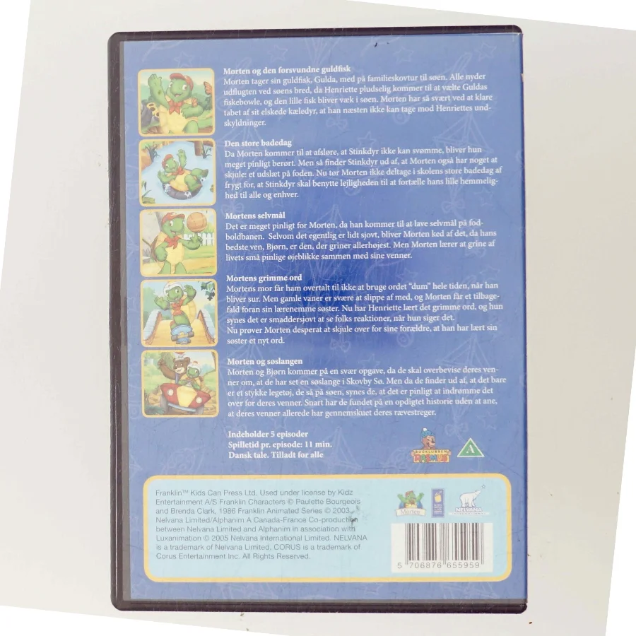 Morten og den forsvundne guldfisk (DVD)