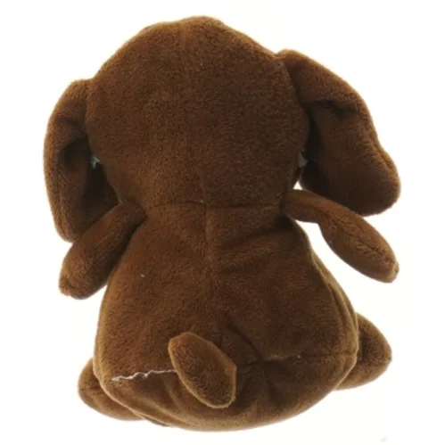 Blød hund bamse (str. 13 cm)