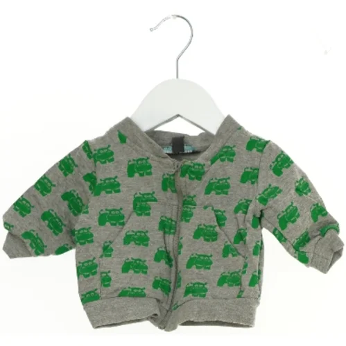 Børne hættetrøje med grøn robotmønster fra Mads & Mette (str. 62)