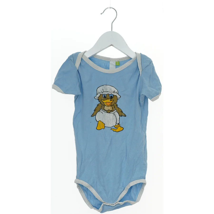 Blå bodystocking med dyremotiv (str. 98)