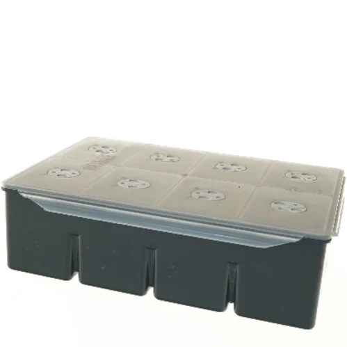 Plantespirer-bakker med låg fra The Salad Bar (str. 36x26x11 cm)