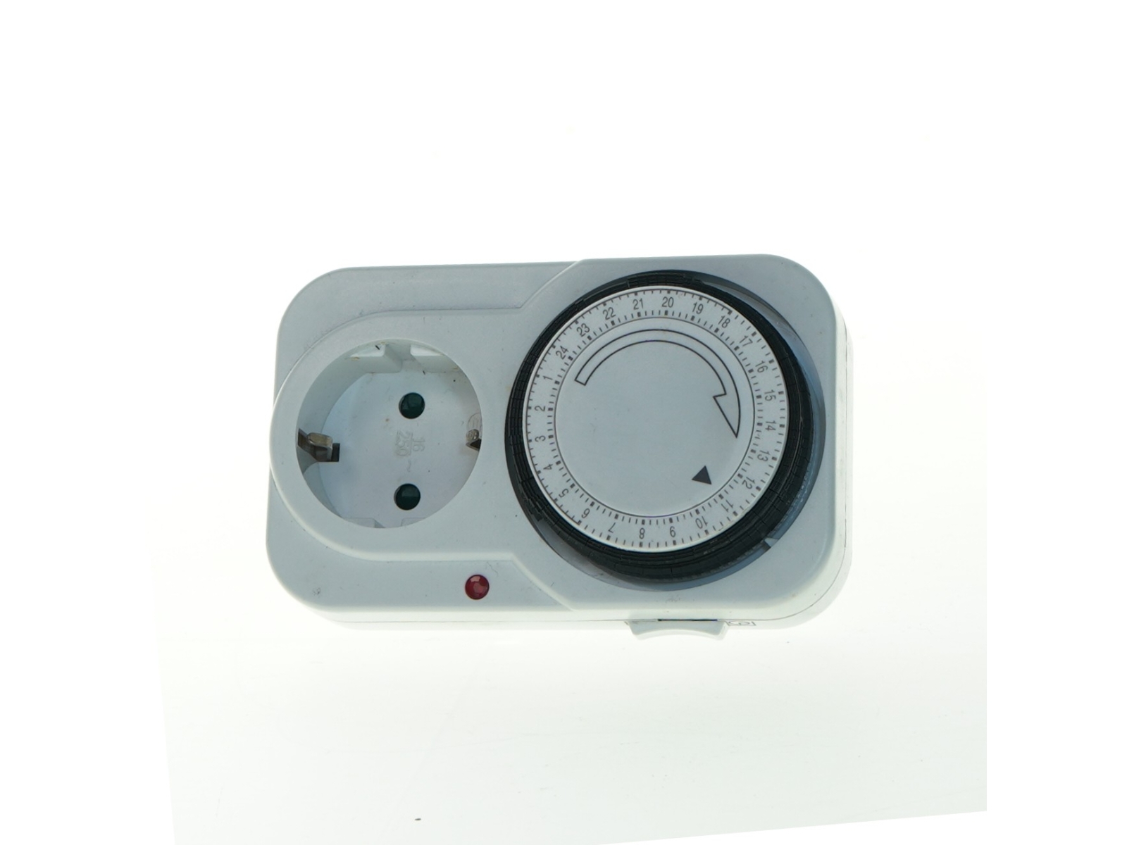 Mekanisk timer stikkontakt fra nor.tec (str. 12x7,5 cm)